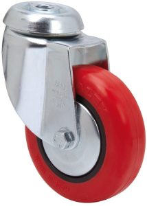 RUEDA GIR. POLIURE ROJO BH-PPI