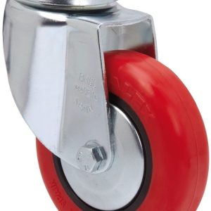 RUEDA GIR. POLIURE ROJO BH-PPI