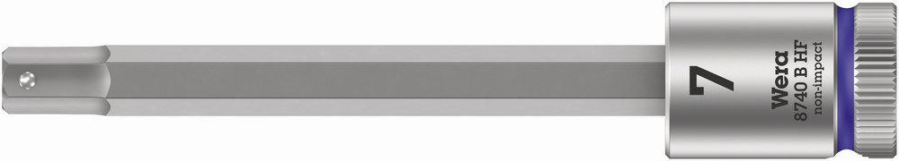 LLAVE VASO PUNTA HEXAG. 3/8 07