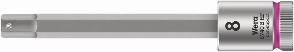 LLAVE VASO PUNTA HEXAG. 3/8 08