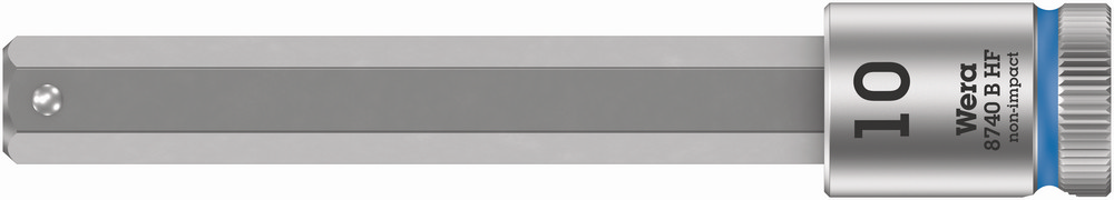 LLAVE VASO PUNTA HEXAG. 3/8 10