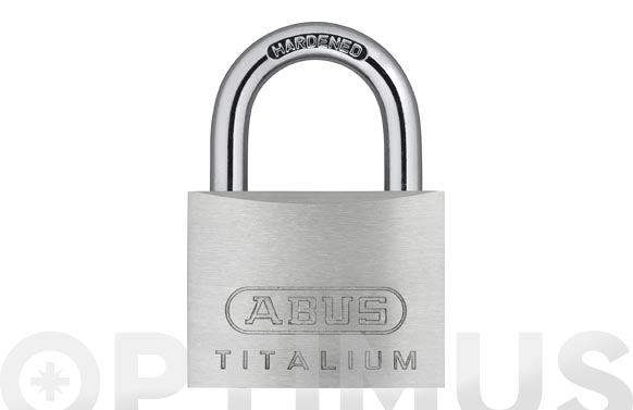 CANDADO A/CORTO 25MM ALU