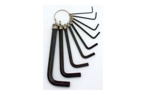 LLAVE HEXAG. 1,5-10MM 9 PZ