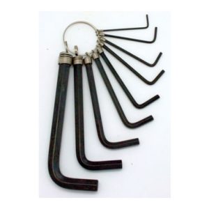 LLAVE HEXAG. 1,5-10MM 9 PZ