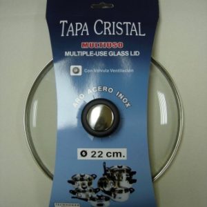 TAPA COCINA VALV.VENTIL. 22CM