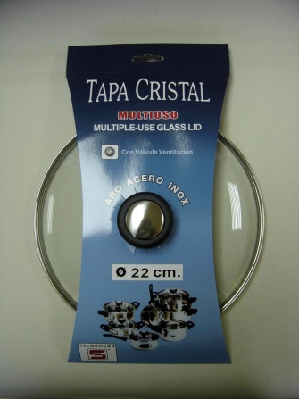 TAPA COCINA VALV.VENTIL. 22CM