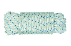 CUERDA TRENZ. 08MM BL/AZ 10 MT