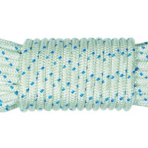 CUERDA TRENZ. 08MM BL/AZ 10 MT