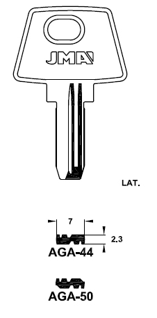 LLAVE LATON JMA AGA-50