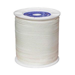 CUERDA TRENZ. 04,5MM BLANCA 40