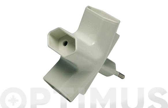 ADAPTADOR 10A-250V 40X88X80 3