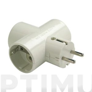 ADAPTADOR TT 16A-250V 79X102X4