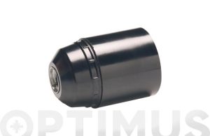 PORTALAMPARAS E27 39X55X39 NEG