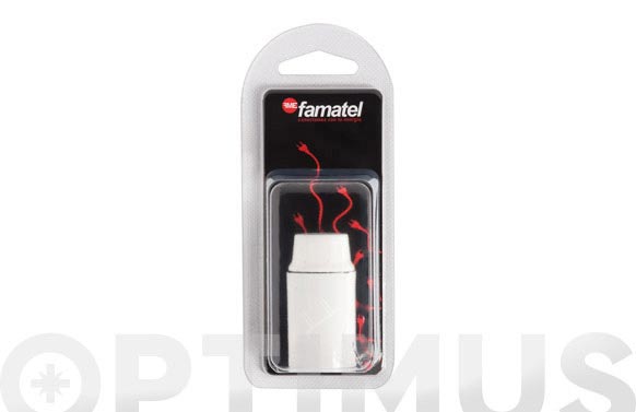 PORTALAMPARAS E14 60X147X50 BL