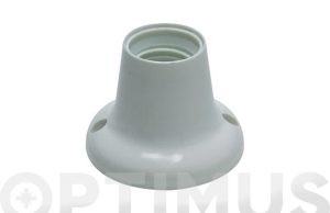 PORTALAMPARAS ZOCALO RECTO E27