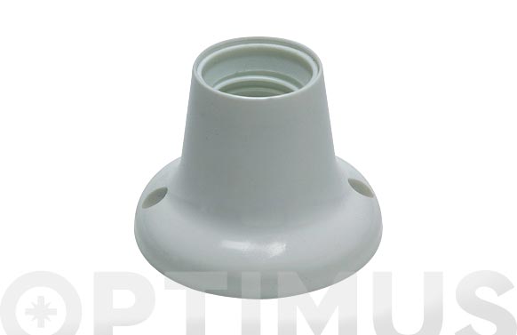 PORTALAMPARAS ZOCALO RECTO E27