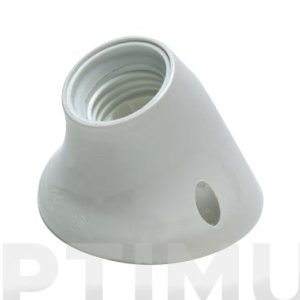 PORTALAMPARAS ZOCALO CURVO E27