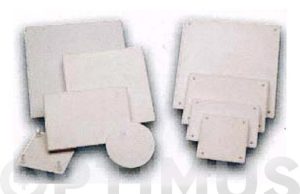 TAPA CAJA RDA. 80X80X10 C/GARR