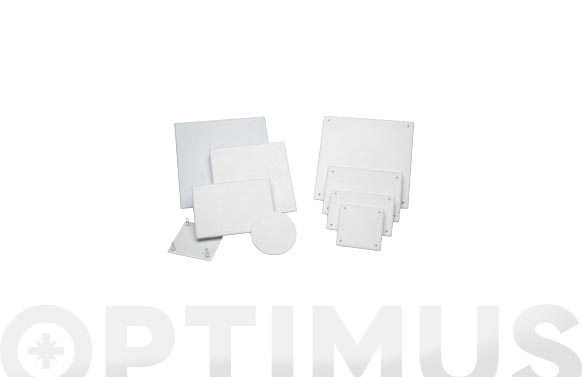 TAPA CAJA RDA. 100X100X10