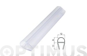 PERFIL MAMPARA BURBUJA 8/10MM