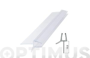 PERFIL MAMPARA 19,5MM - 6/8MM