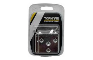 COLGADOR PARED 74MM CINC 4 PZ