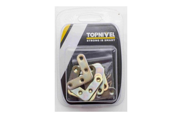 ESCUADRA SOP PLANA 40MM 8 PZ N