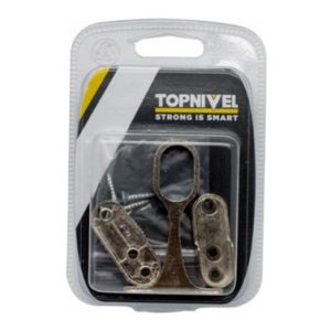 SOPORTE LAT+CENTR OVAL 25X15MM