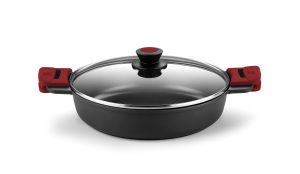 CACEROLA BAJA C/TAPA 24CM