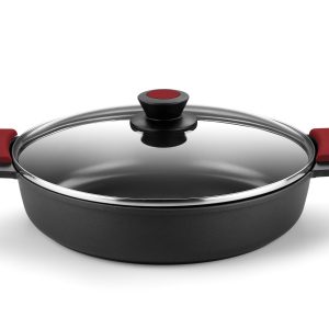 CACEROLA BAJA C/TAPA 24CM