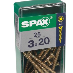 TORNILLO 03X020MM BICROMAT. 25