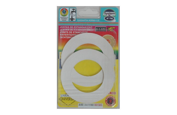 JUNTA PLANA LAVABO 1″1/2 2 PZ