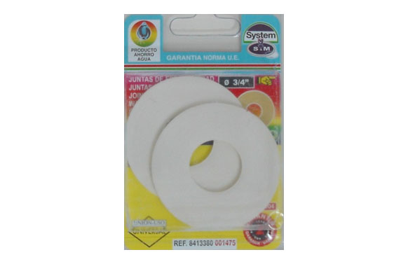 JUNTA PLANA LAVABO 3/4″ 2 PZ