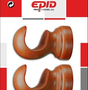 SOPORTE TECHO 29X76MM 2 PZ MAD