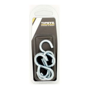 GANCHO FORMA "S" ZINCADO 50MM