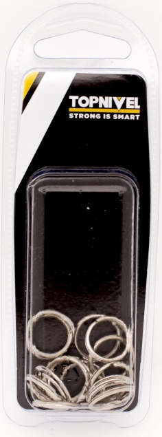 ANILLA LLAVERO 16MM ACERO NIQ