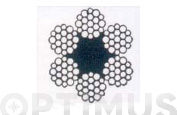 CABLE 6X19+1 08MM 100 MT