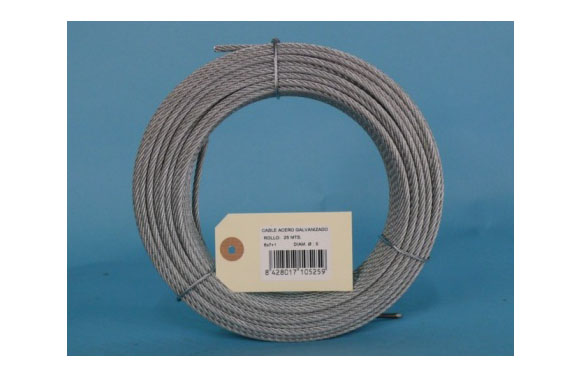 CABLE 6X7+1 5MM 25 MT