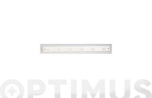 COLGADOR CON TORNILLO 6 GANCHO