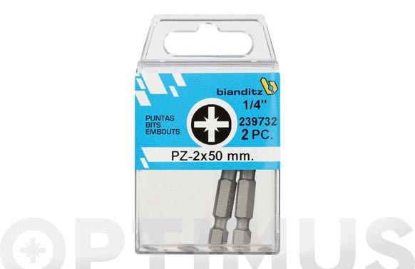 PUNTA ATORN PZ2 1/4»-50MM 239