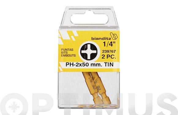 PUNTA ATORN PH2 1/4»-50MM 239