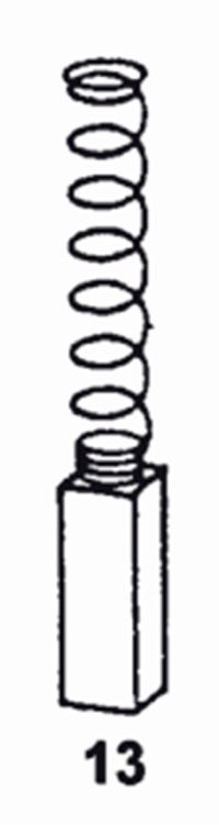 ESCOBILLA HTA.ELEC 0201J 2 PZ
