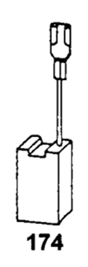 ESCOBILLA HTA.ELEC 1423J 2 PZ