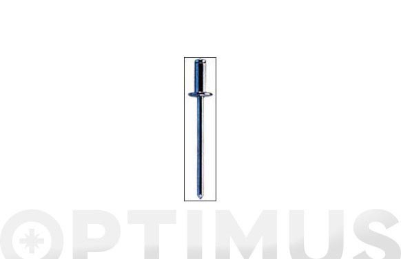 REMACHE ESTAND. 3X10MM ALUM 50