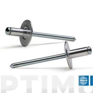 REMACHE 4,8X12MM ALUM 25 PZ BR