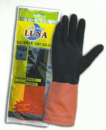 GUANTE QUIMICO M07 RO/NE LATEX