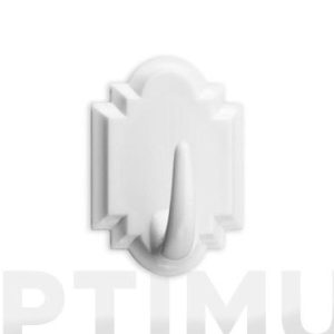 COLGADOR ADH BLANCO 45X32X21MM