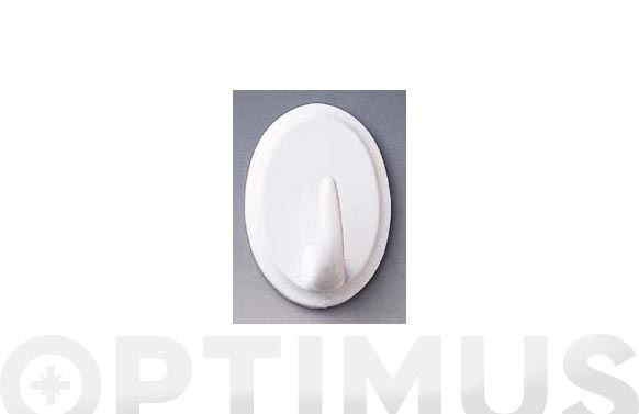 COLGADOR ADH BLANCO 45X32X21MM