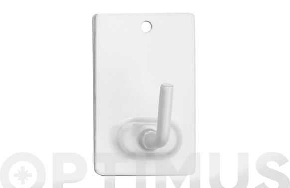COLGADOR ADH BLANCO 41X25X17MM