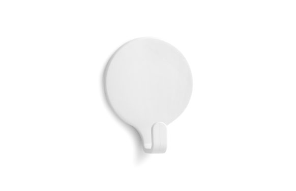 COLGADOR ADH BLANCO 53X42X17MM